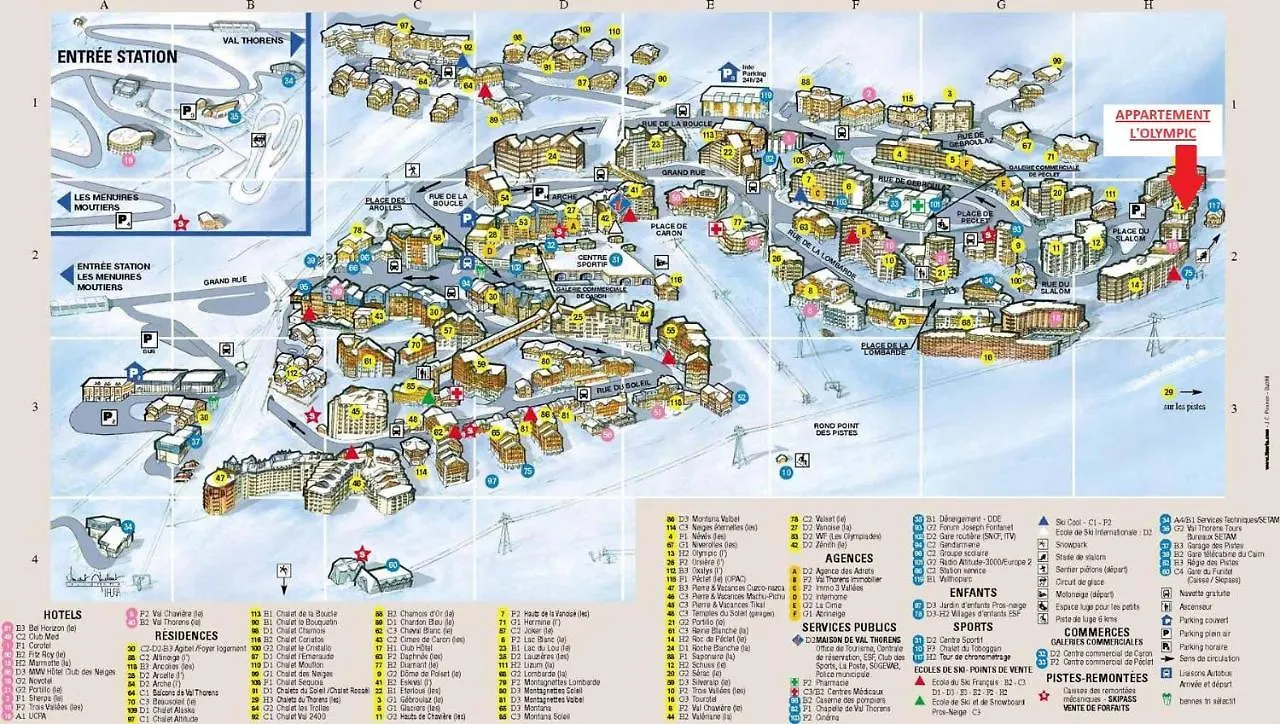 Olympic, Appartement Renove, Au Pied Des Pistes Val Thorens France
